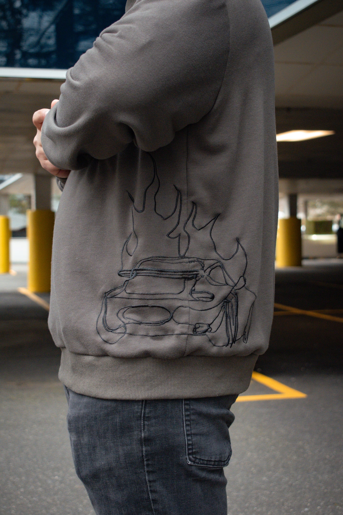 Chaos Crewneck (Gray)