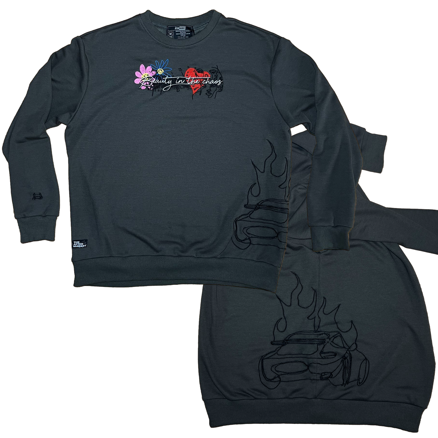Chaos Crewneck (Gray)