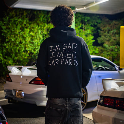 Im Sad Hoodie Black