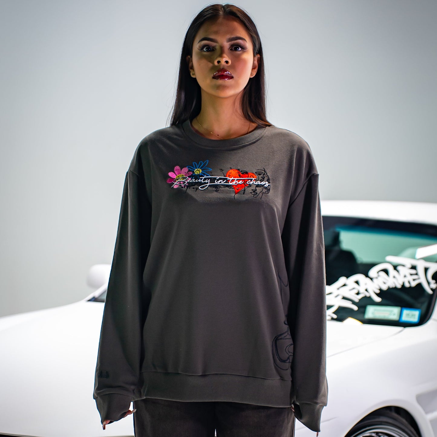 Chaos Crewneck (Gray)