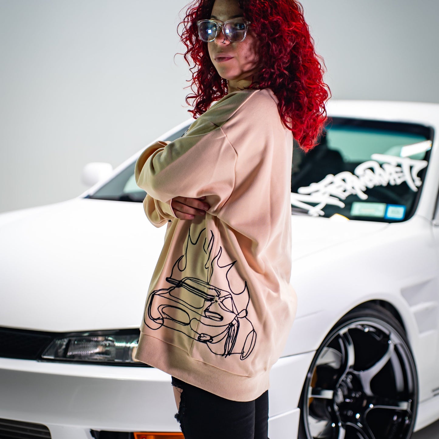 Chaos Crewneck (Cream)