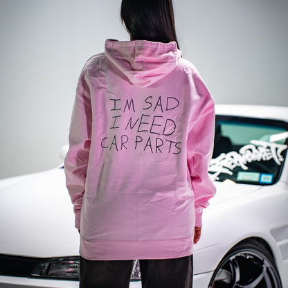 Im Sad Hoodie Pink