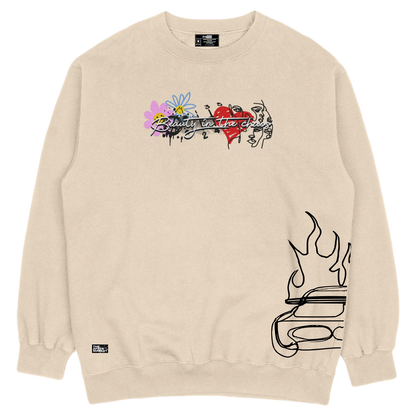 Chaos Crewneck (Cream)