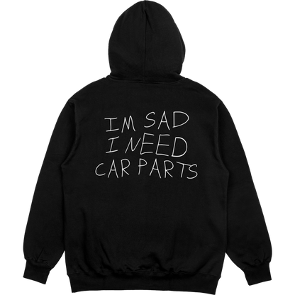 Im Sad Hoodie Black